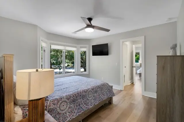 Bedroom of this home in Sea Pines
