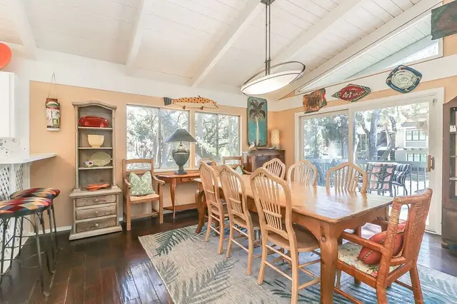 Dining area of this home in Sea Pines