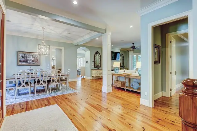 Dining area of this home in Sea Pines