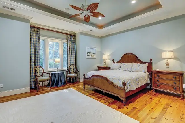 Bedroom of this home in Sea Pines