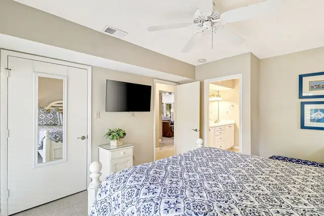 Bedroom of this home in Sea Pines