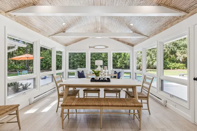 Sunroom of this home in Sea Pines