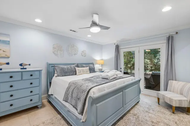 Bedroom of this home in Sea Pines