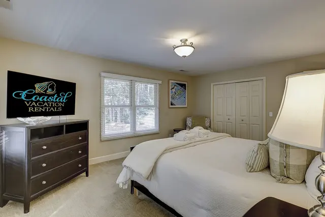 Bedroom of this home in Sea Pines