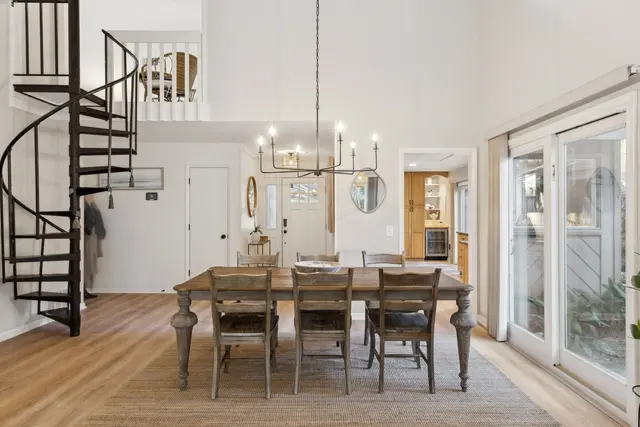 Dining area of this home in Sea Pines