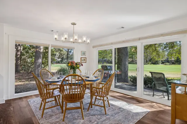 Dining area of this home in Sea Pines