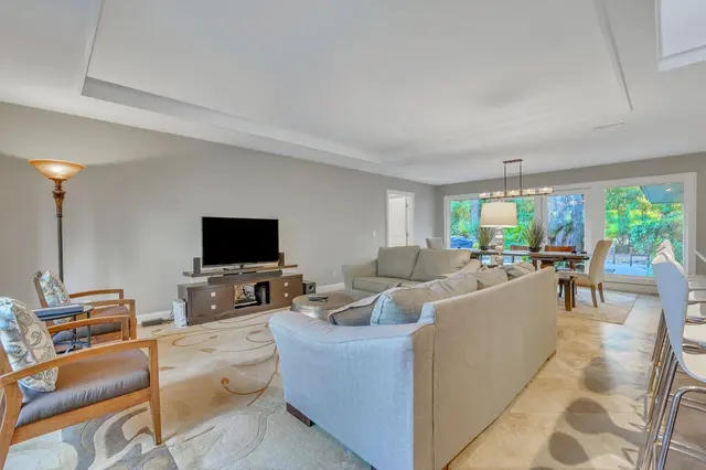 Living room of this home in Sea Pines