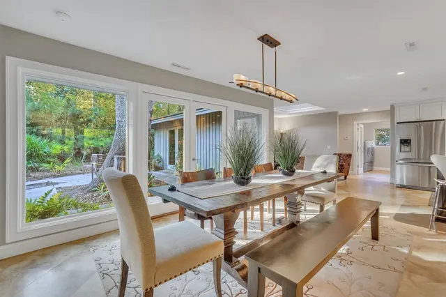 Dining area of this home in Sea Pines