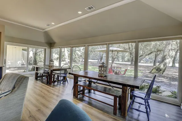 Dining area of this home in Sea Pines