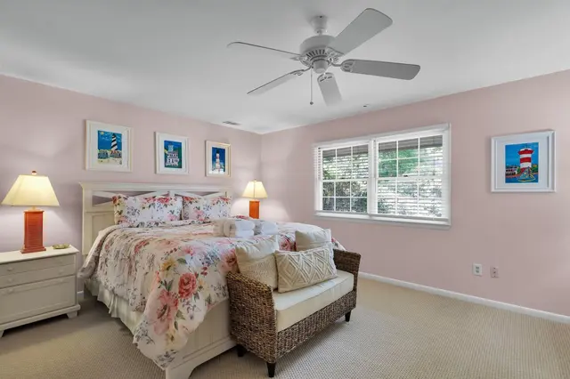 Bedroom of this home in Sea Pines