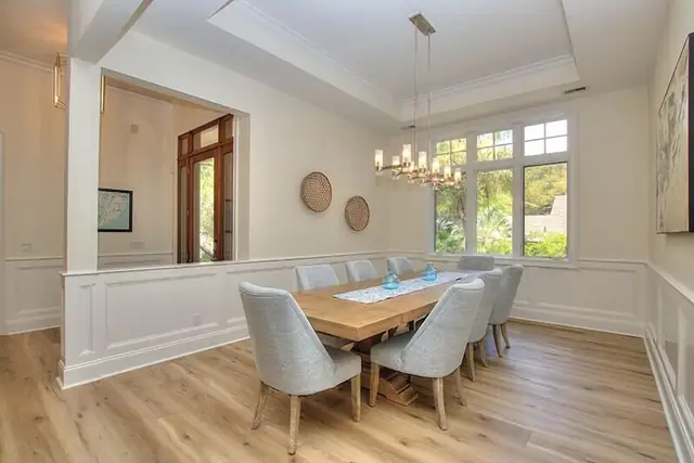 Dining area of this home in Sea Pines