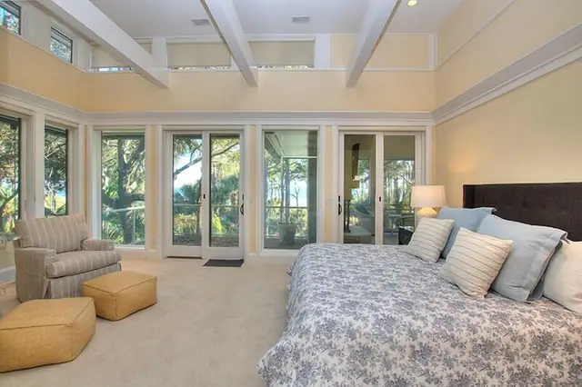 Bedroom of this home in Sea Pines