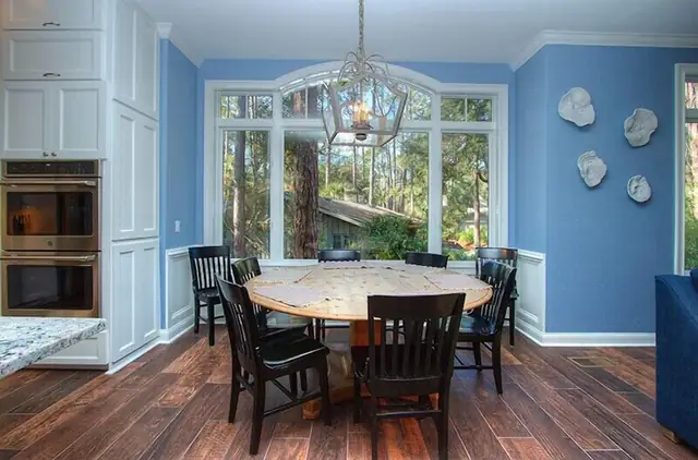 Dining area of this home in Sea Pines