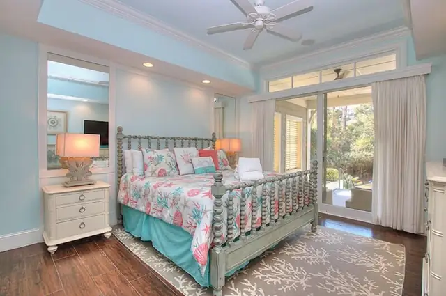 Bedroom of this home in Sea Pines