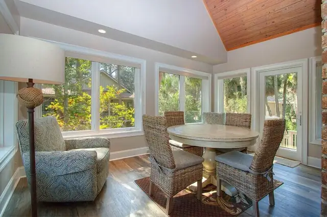Dining area of this home in Sea Pines