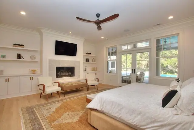 Bedroom of this home in Sea Pines