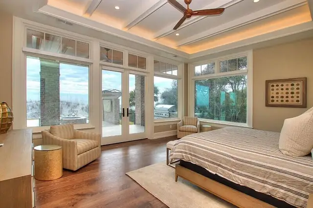 Bedroom of this home in Sea Pines