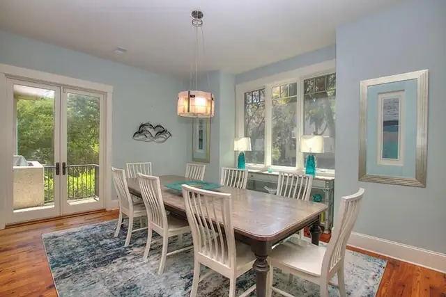 Dining area of this home in Sea Pines