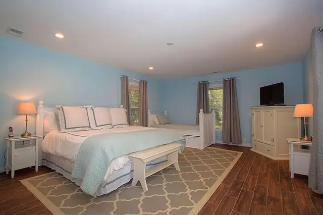 Bedroom of this home in Sea Pines