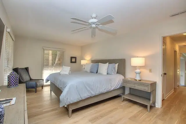 Bedroom of this home in Sea Pines