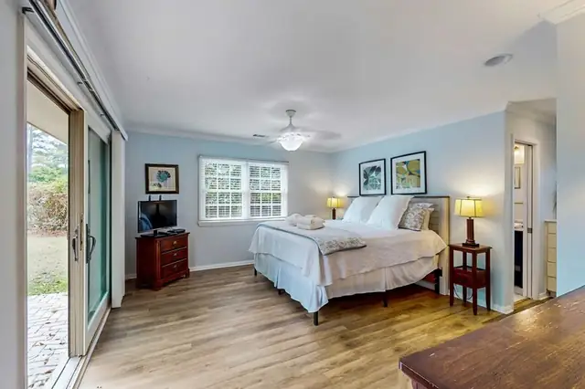 Bedroom of this home in Sea Pines