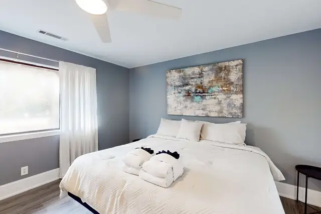 Bedroom of this home in Sea Pines