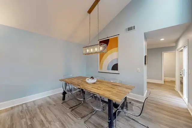 Dining area of this home in Sea Pines