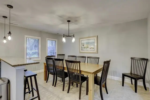 Dining area of this home in Sea Pines