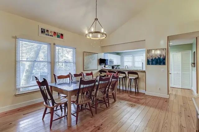 Dining area of this home in Sea Pines