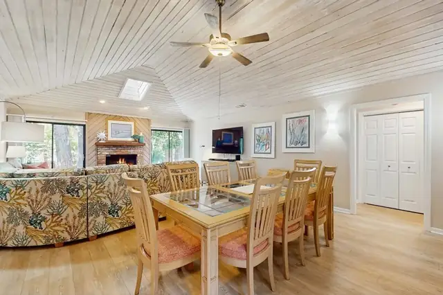 Dining area of this home in Sea Pines