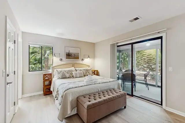 Bedroom of this home in Sea Pines