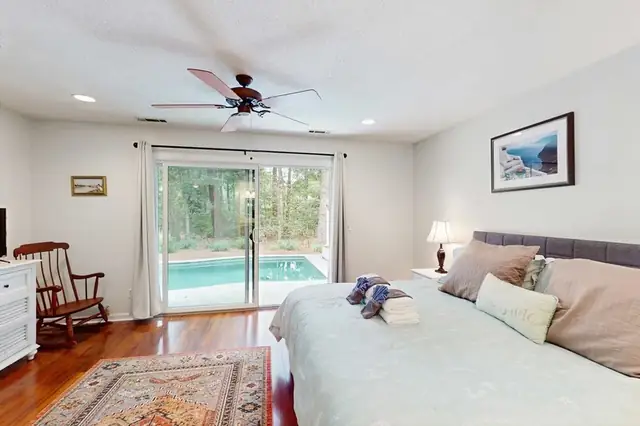Bedroom of this home in Sea Pines