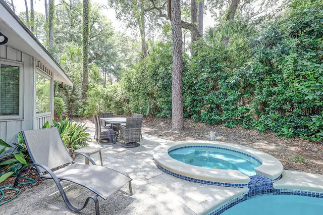 Pool of this home in Sea Pines