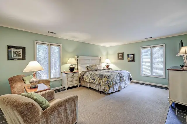 Bedroom of this home in Sea Pines