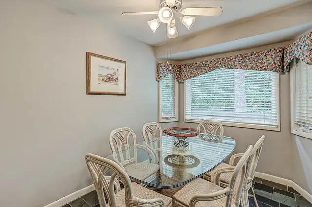 Dining area of this home in Sea Pines