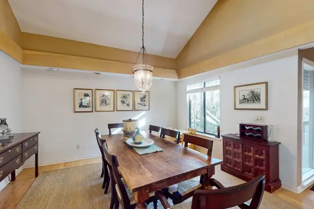 Dining area of this home in Sea Pines