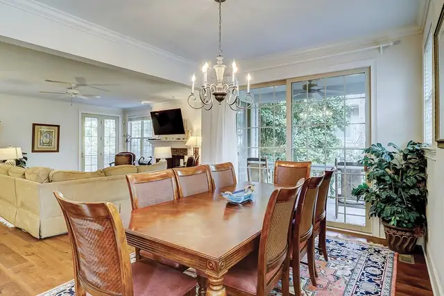 Dining area of this home in Sea Pines
