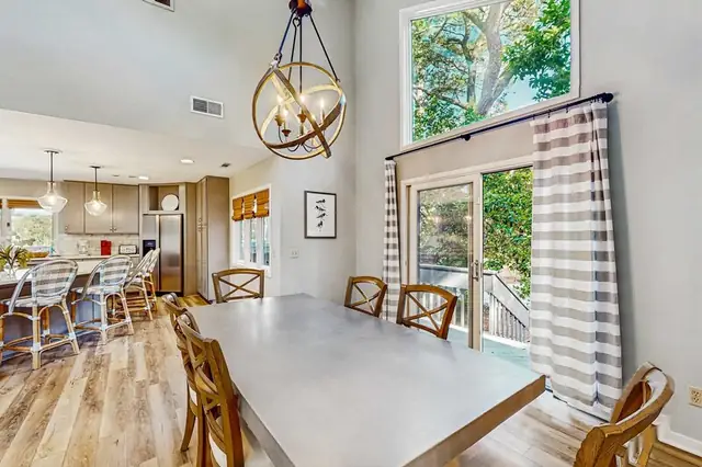 Dining area of this home in Sea Pines