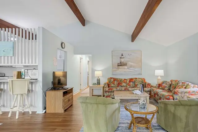 Living room of this home in Sea Pines