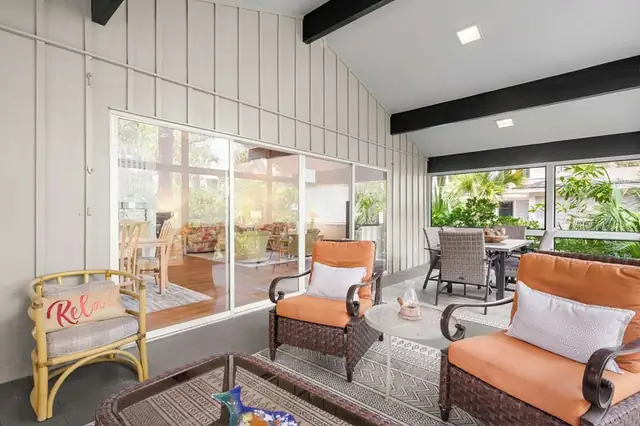 Sunroom of this home in Sea Pines