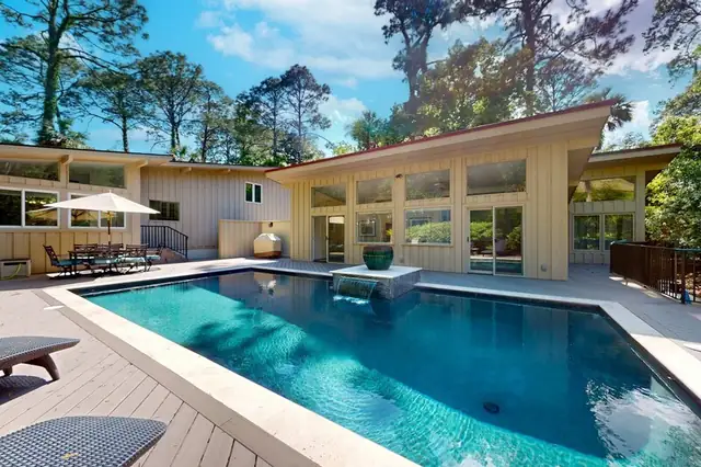 Pool of this home in Sea Pines