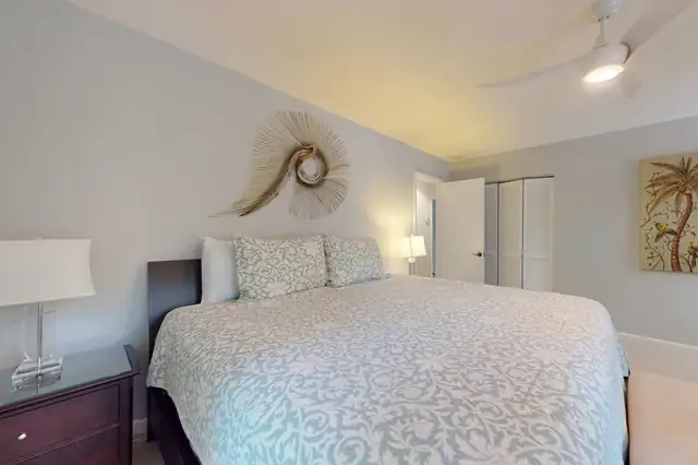 Bedroom of this home in Sea Pines