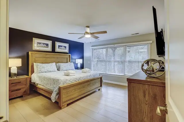 Bedroom of this home in Sea Pines