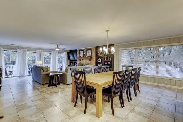 Dining area of this home in Sea Pines