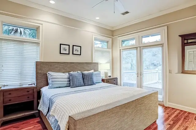 Bedroom of this home in Sea Pines
