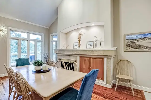 Dining area of this home in Sea Pines