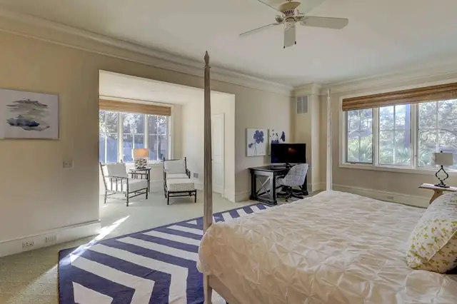 Bedroom of this home in Sea Pines