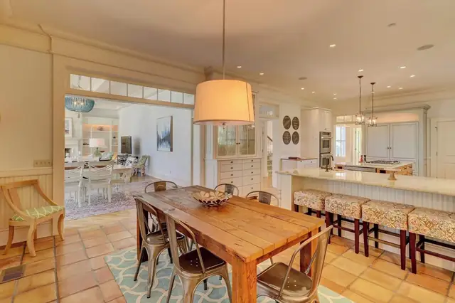 Dining area of this home in Sea Pines