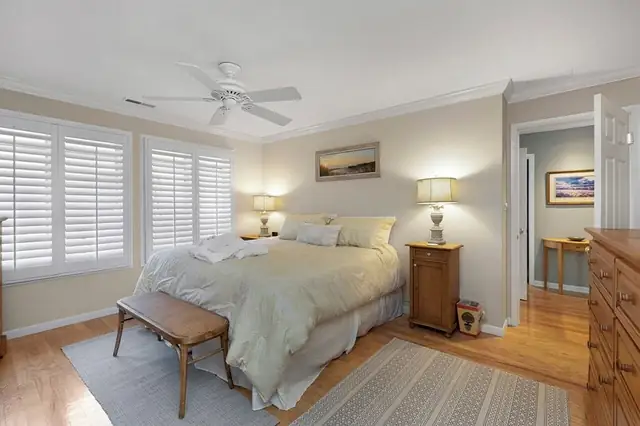 Bedroom of this home in Sea Pines