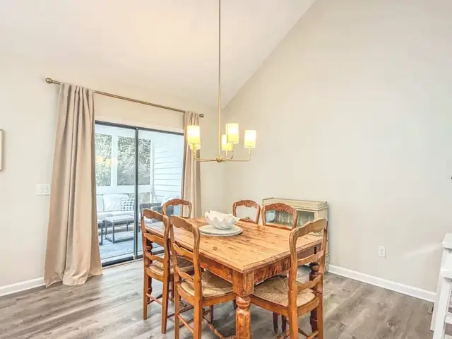 Dining area of this home in Sea Pines